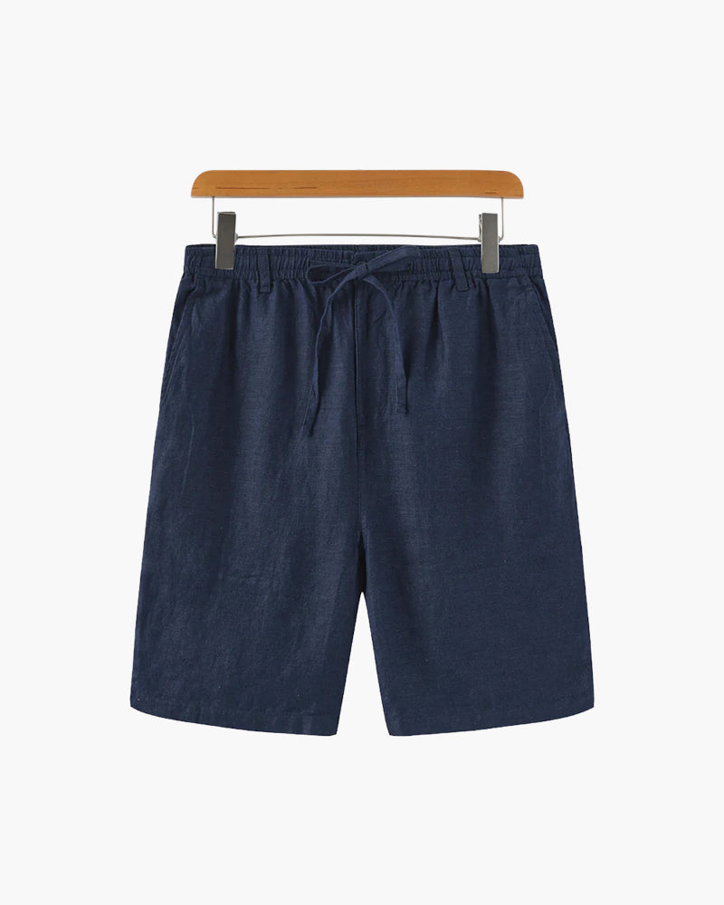 Casablanca - Pantalones Cortos de Lino Premium