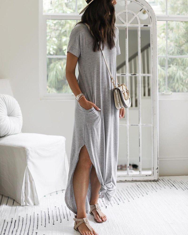 AnneLyra Chic Women's Maxi Dress – Soft Fabric, Multifunctional Elegance