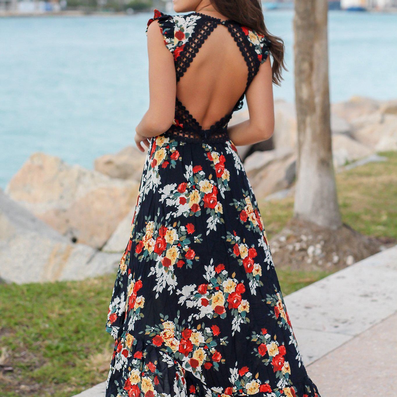 BellaVie Luxe Elegance Maxi Dress for Formal Events