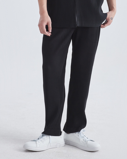 Pantalón de Algodón Acanalado
