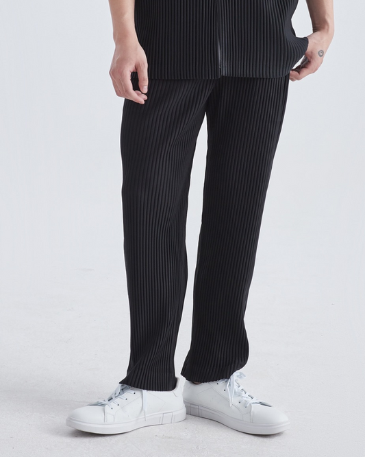 Pantalón de Algodón Acanalado