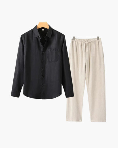 Combo de Lino Old Money (Manga Larga)