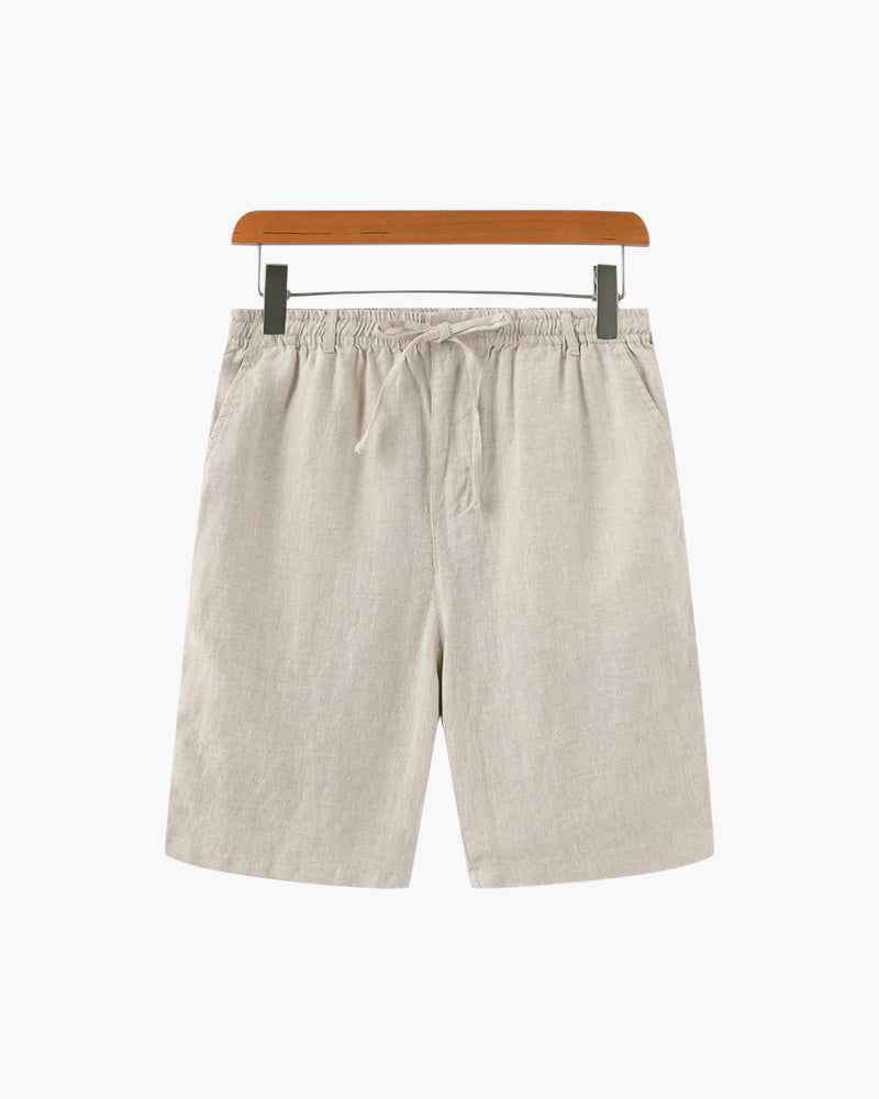 Casablanca - Pantalones Cortos de Lino Premium
