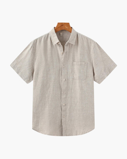 Cape Town - Camisa de Lino (Manga Corta)
