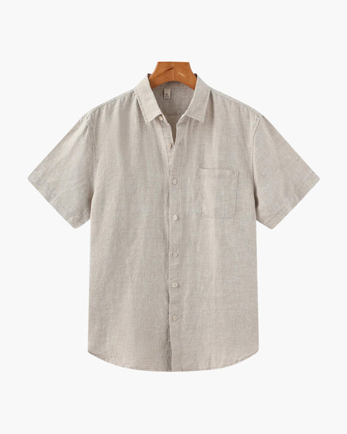 Cape Town - Camisa de Lino (Manga Corta)