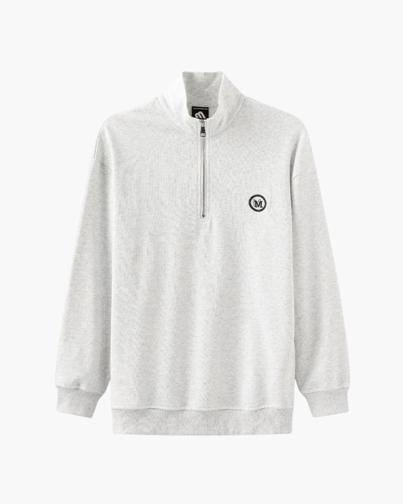 Sudadera de Algodón Miami con Cremallera
