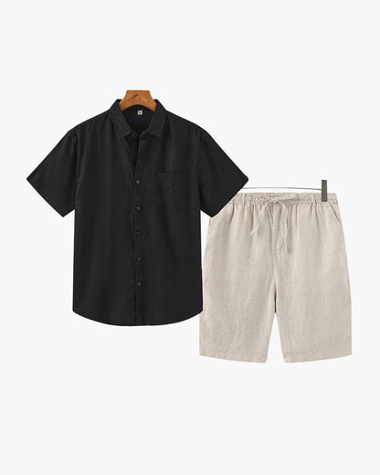 Combo de Lino Old Money (Pantalones Cortos)