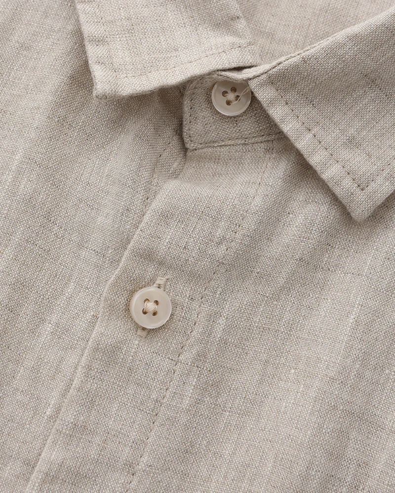 Cape Town - Camisa de Lino (Manga Corta)