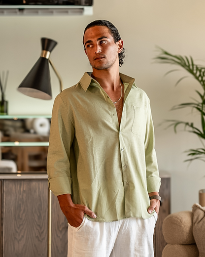 Cape Town - Camisa 100% Lino