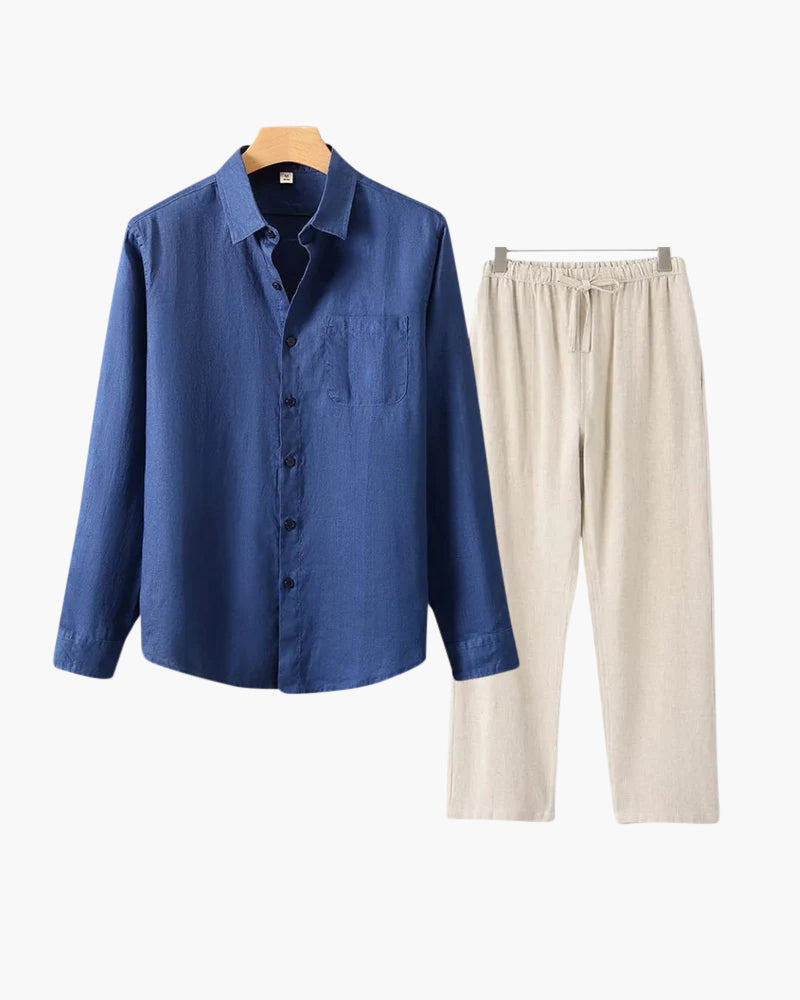 Combo de Lino Old Money (Manga Larga)