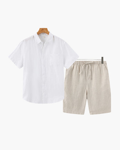 Combo de Lino Old Money (Pantalones Cortos)