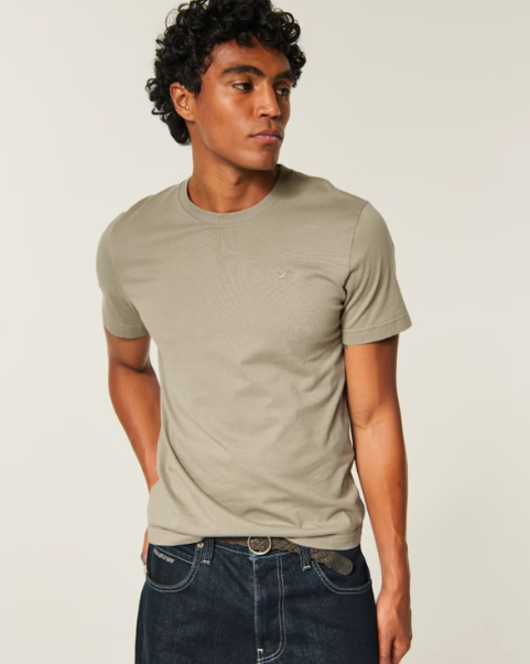 Paquete de 3 camisetas 100% algodón - HOᏞᏞISTER