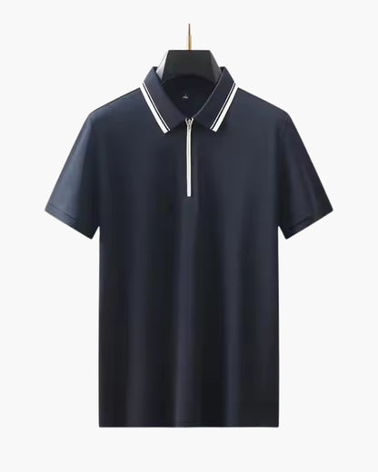 Polo Ridgeway con Cremallera