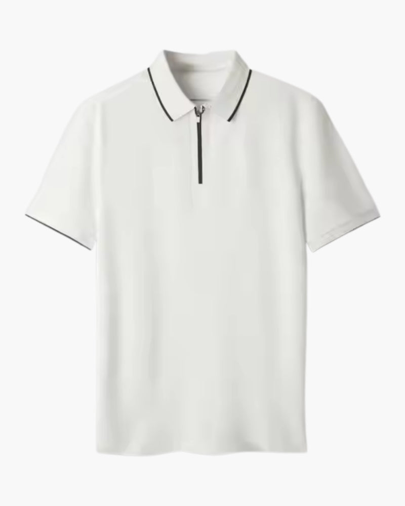 Polo Ridgeway con Cremallera