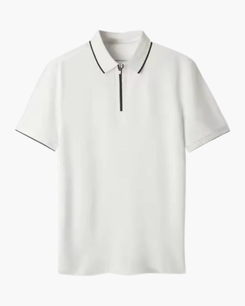 Polo Ridgeway con Cremallera