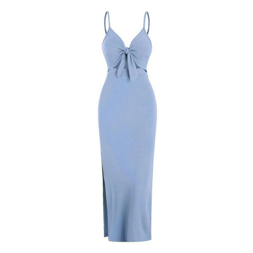 BellaFlo | Luxurious Maxi Dress with Elegant Split for Women