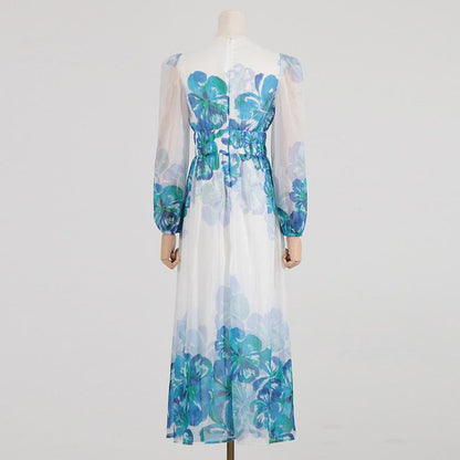 FloraVogue Lightweight Breathable Maxi Dress for All Seasons