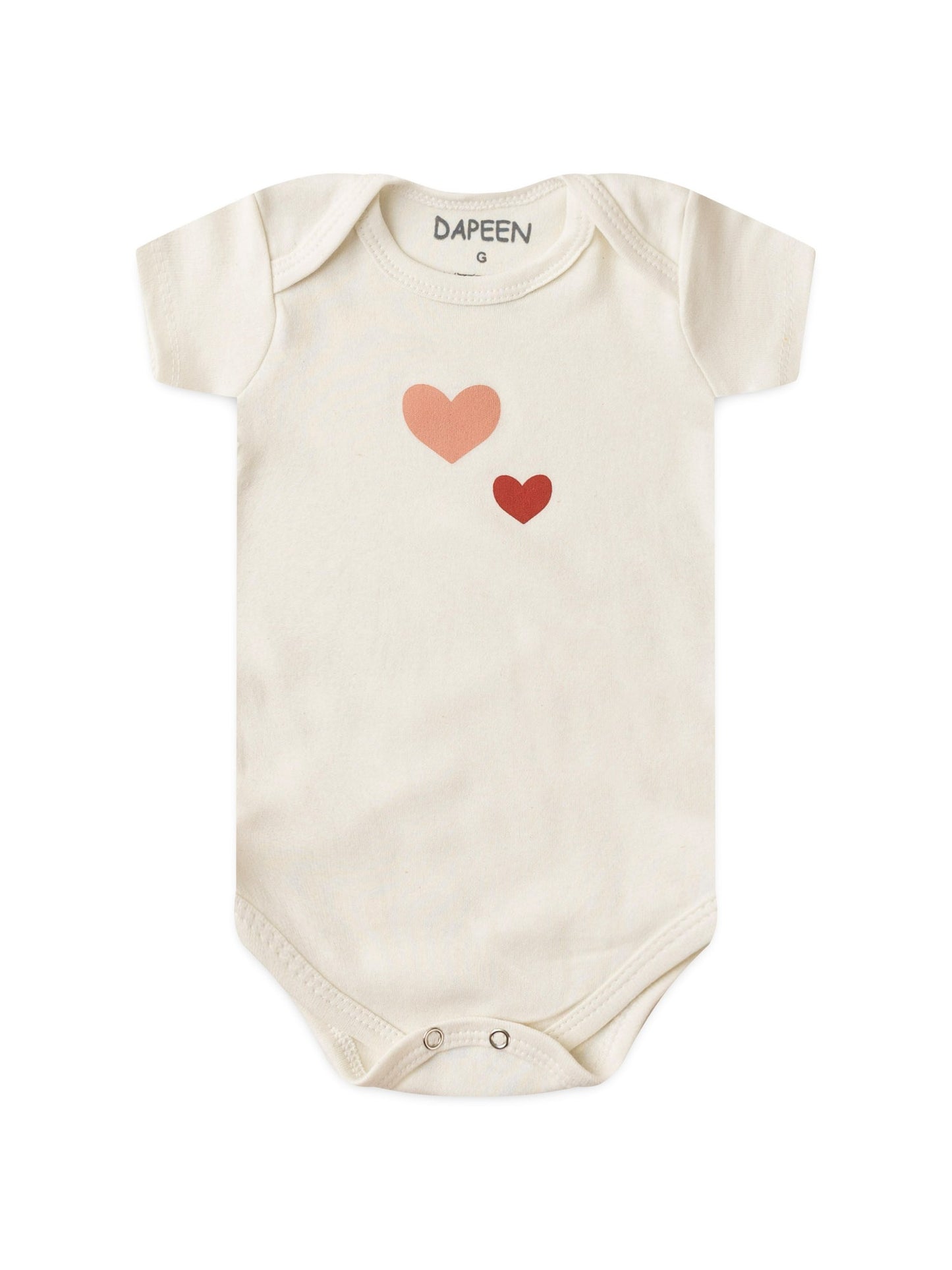 Kit Body Bebê Menina Suedine Corações