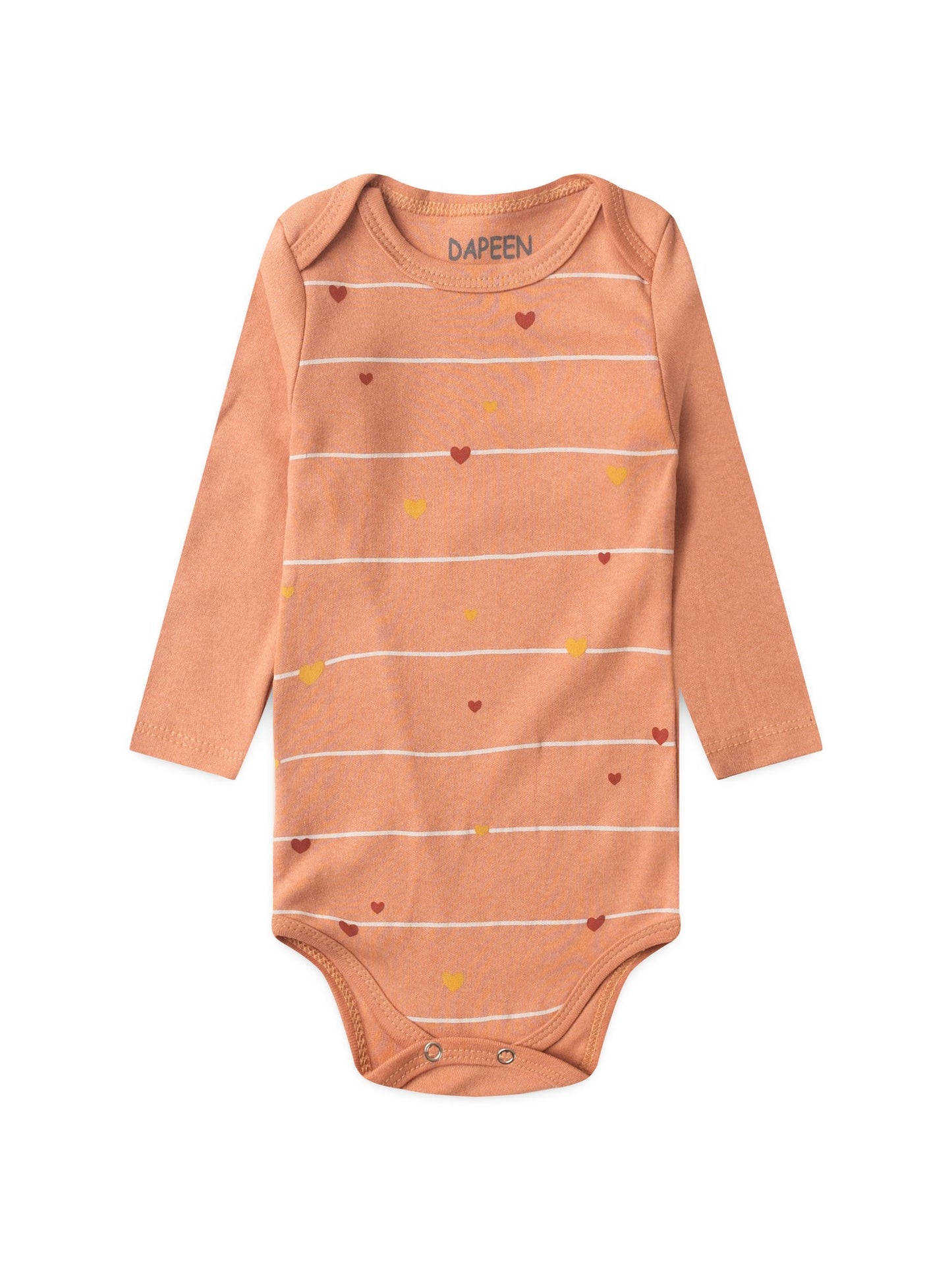 Kit Body Bebê Menina Suedine Corações