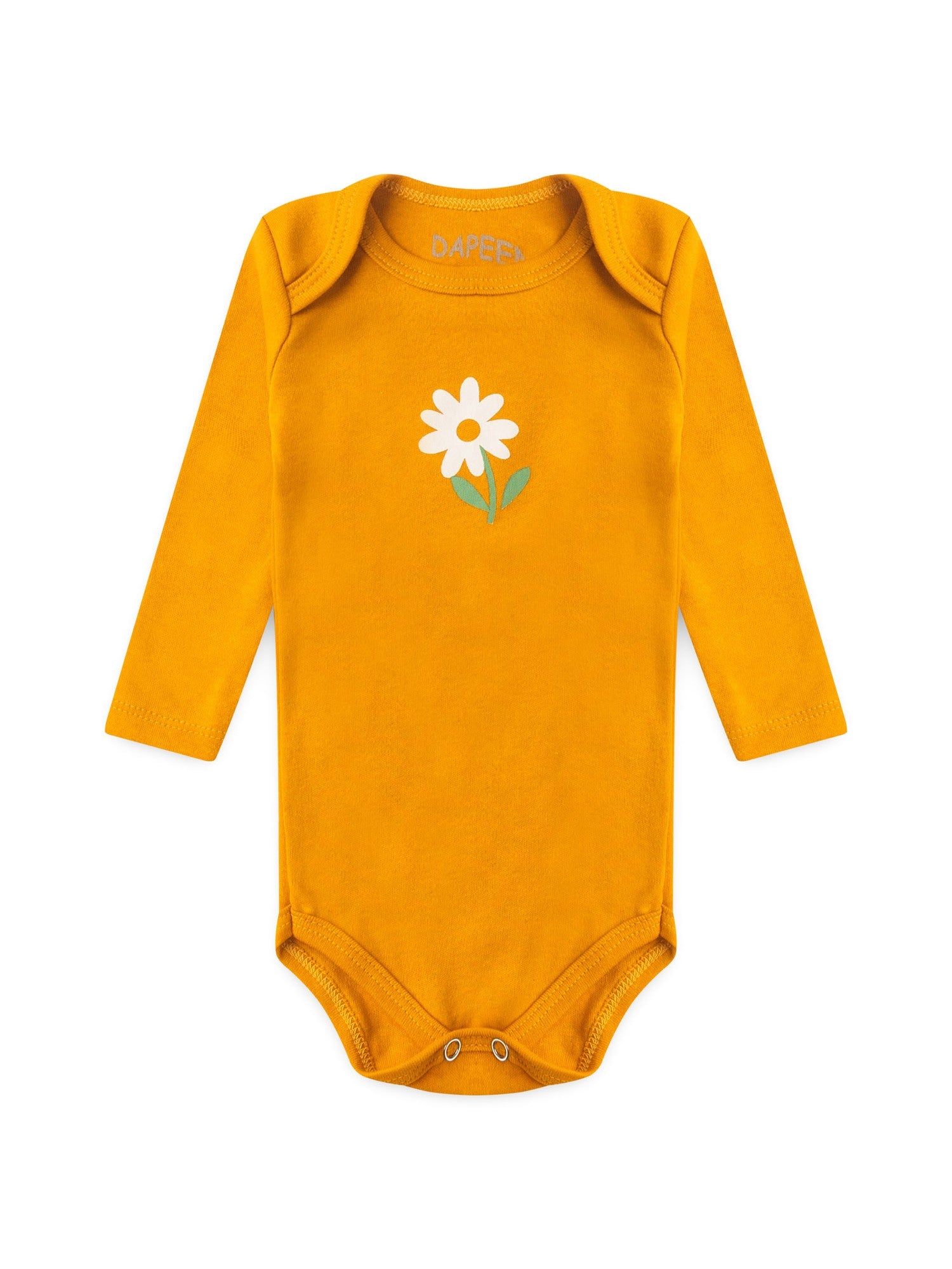Kit Body Bebê Menina Suedine Flower