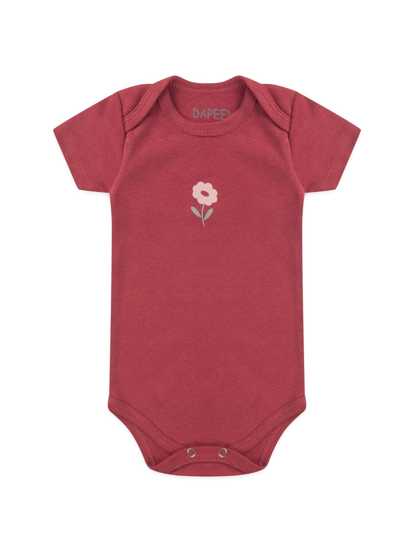 Kit Body Bebê Menina Suedine Flowers