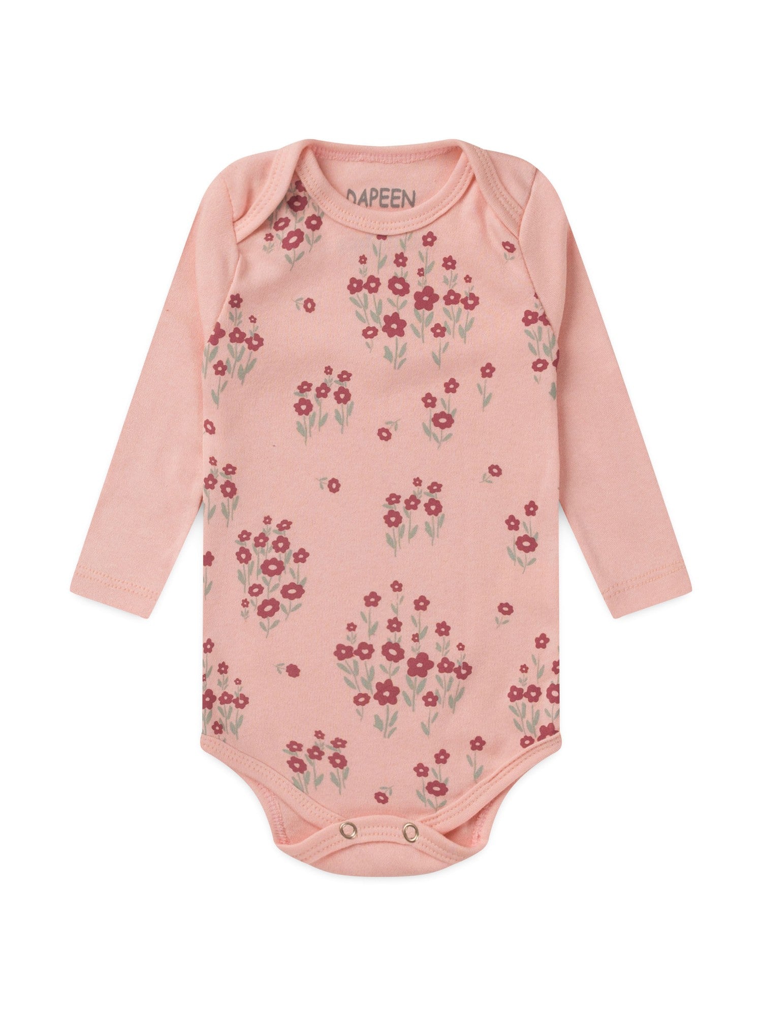 Kit Body Bebê Menina Suedine Flowers