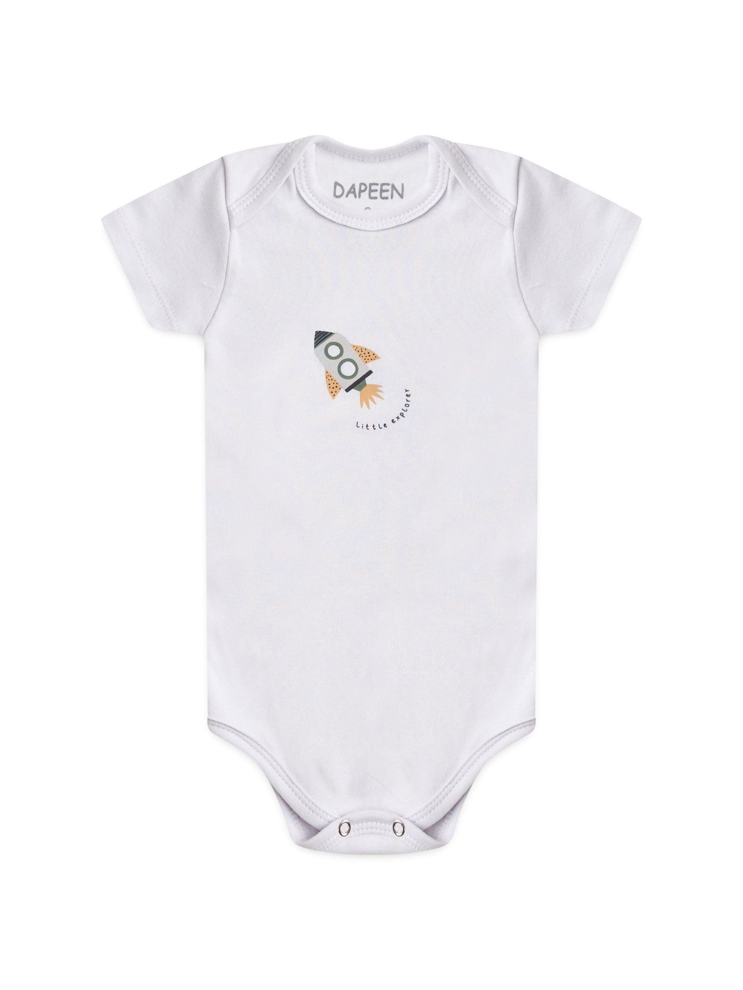 Kit Body Bebê Unissex Suedine Little Explorer