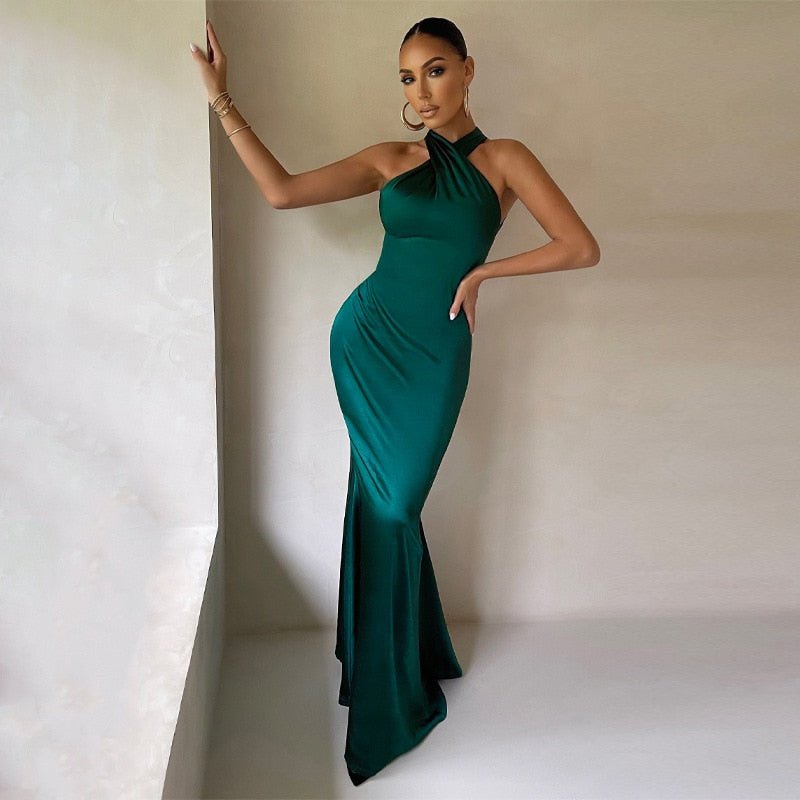 ZaraGrace Sleeveless Evening Gown for Women's Formal Occasions