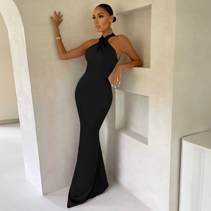 ZaraGrace Sleeveless Evening Gown for Women's Formal Occasions